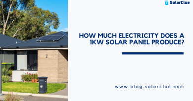 How much electricity does a 1kW solar panel produce