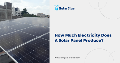 How much electricity does a solar panel produce?