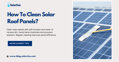 how to clean solar rooftop