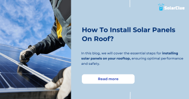 How to install solar panels on roof