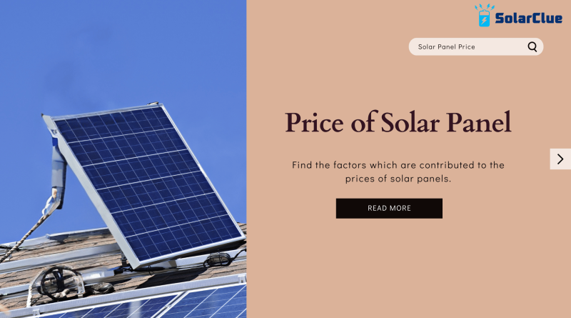 Price of Solar Panel