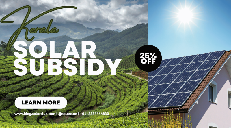 Solar Rooftop Subsidy in Kerala