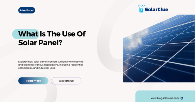 What is the use of Solar Panel