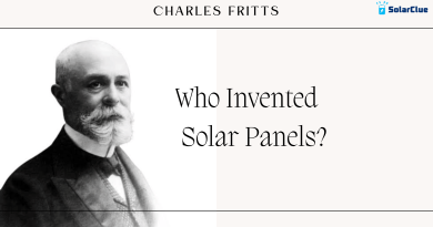 who invented solar panels