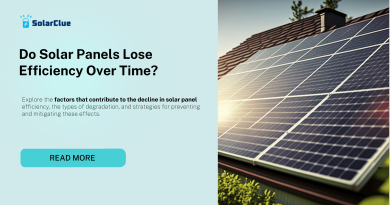 Do Solar Panels Lose Efficiency Over Time?