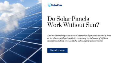 Do Solar Panels Work Without Sun