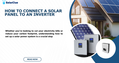 How to Connect a Solar Panel to an Inverter