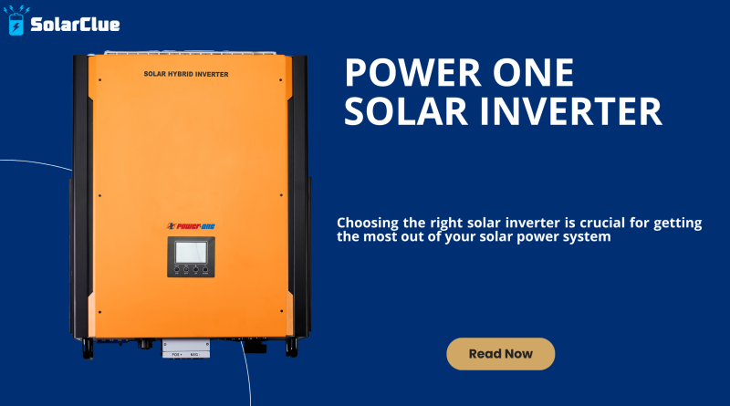 Power One Solar Inverter