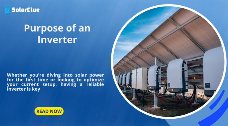 Purpose of an Inverter