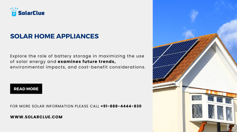 Solar Home Appliances