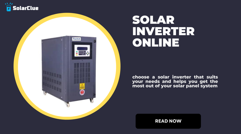 Solar Inverter Online