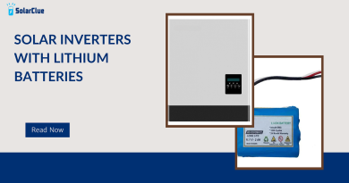 Solar Inverters with Lithium Batteries