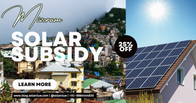 Solar Rooftop Subsidy in Mizoram