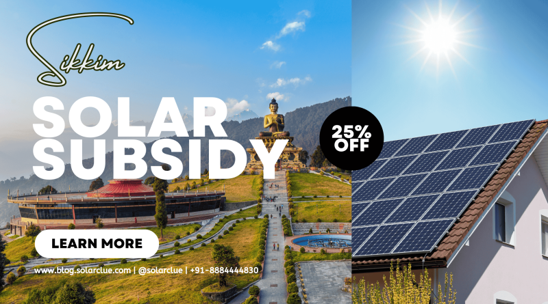 Solar Rooftop Subsidy in Sikkim