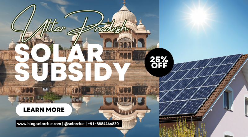 Solar Rooftop Subsidy in Uttar Pradesh