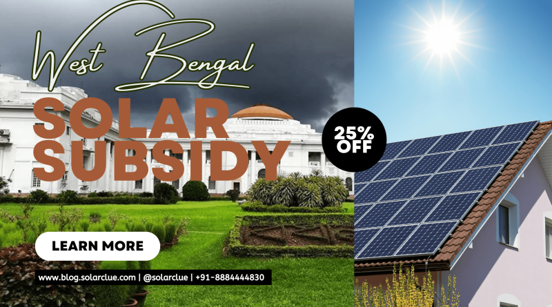 Solar Rooftop Subsidy in West Bengal