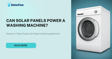 Can Solar Panels power a washing machine