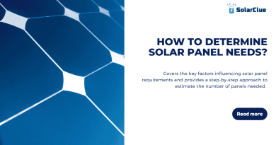 How To Determine Solar Panel Needs