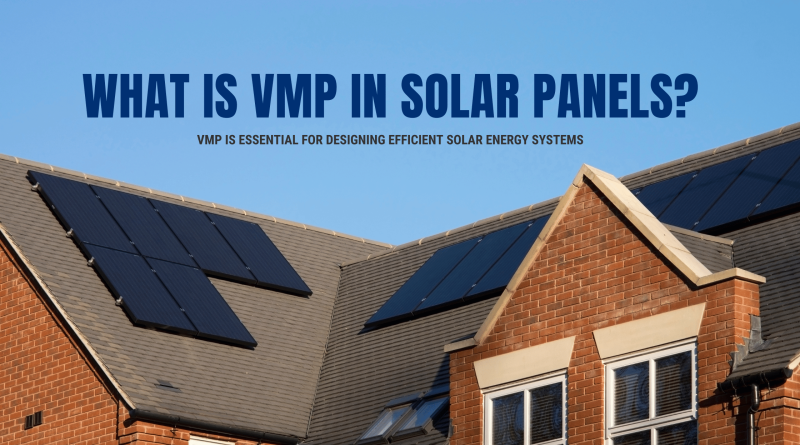 What is vmp in solar panels