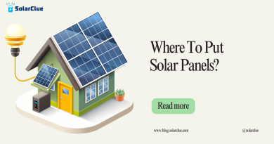 Where to put solar panels