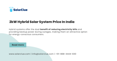 2 kW Hybrid Solar System Price In India