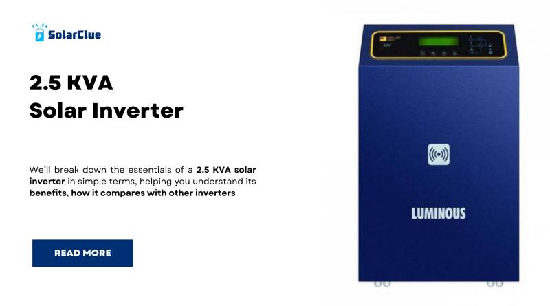 2.5 KVA Solar Inverter