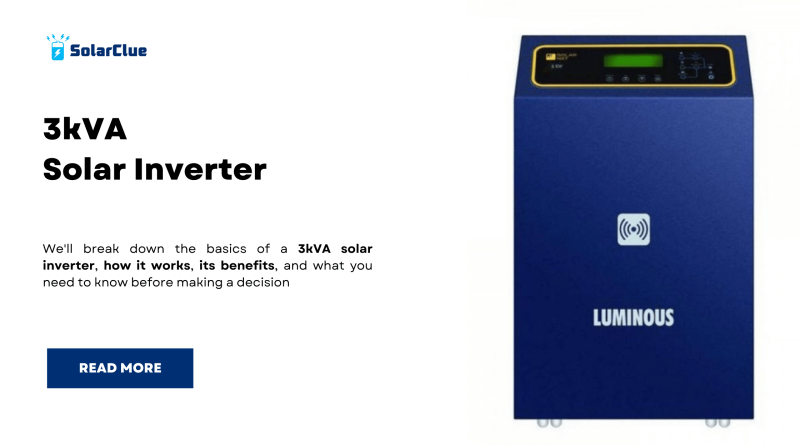 3kVA -Solar- Inverter