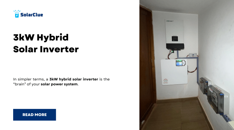 3kW Hybrid Solar Inverter