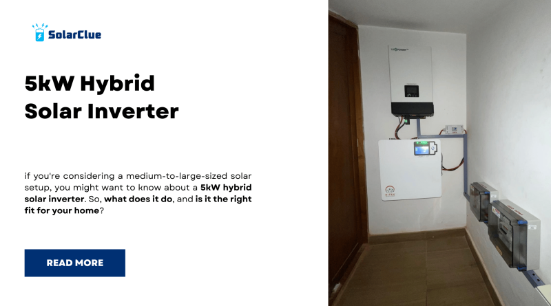 5kW Hybrid Solar Inverter