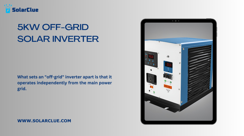 5kW Off-Grid Solar Inverter