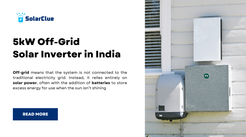 5kW- Off-Grid -Solar- Inverter -in -India