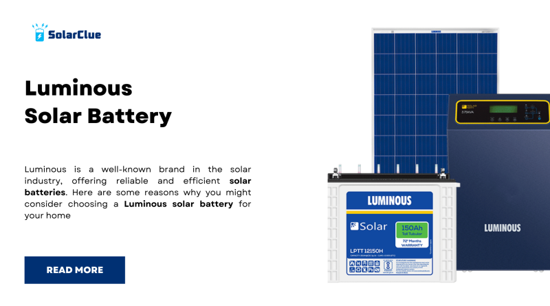 Luminous -Sola-r Battery