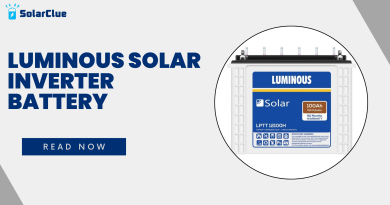 Luminous Solar Inverter Battery