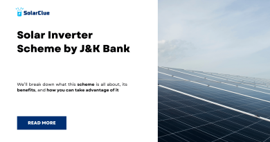 Solar Inverter Scheme by J&K Bank