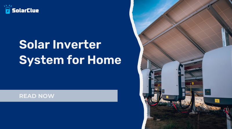 Solar Inverter System for Home