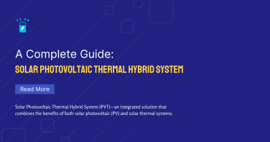 Solar Photovoltaic Thermal Hybrid System