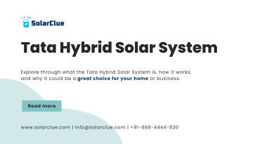 Tata Hybrid Solar System