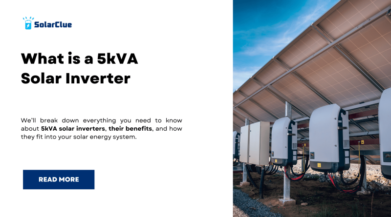 What is a 5kVA Solar Inverter