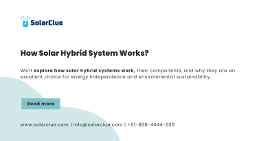 How Solar Hybrid System Works?