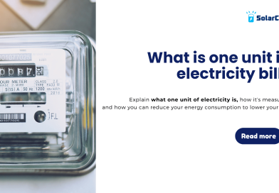 What is one unit in electricity bill?