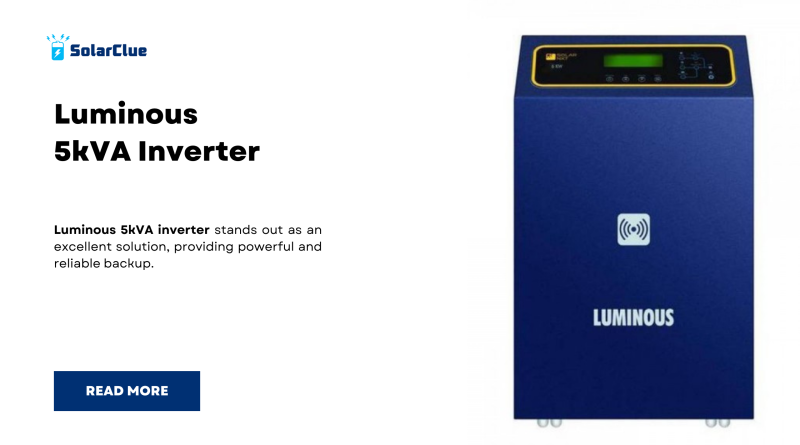 Luminous 5kVA Inverter