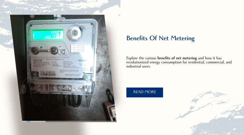 Benefits of Net Metering