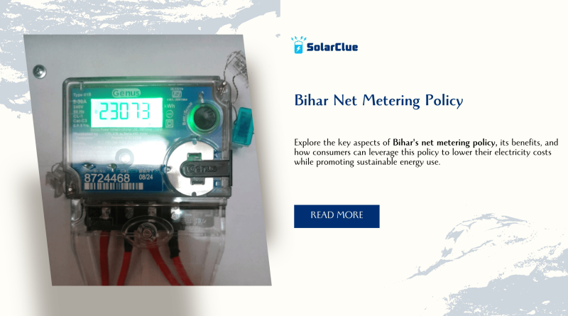 Bihar Net Metering Policy