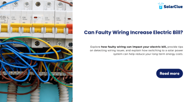 Can faulty wiring increase electric bill