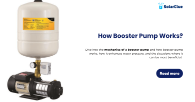 How Booster Pump Works?