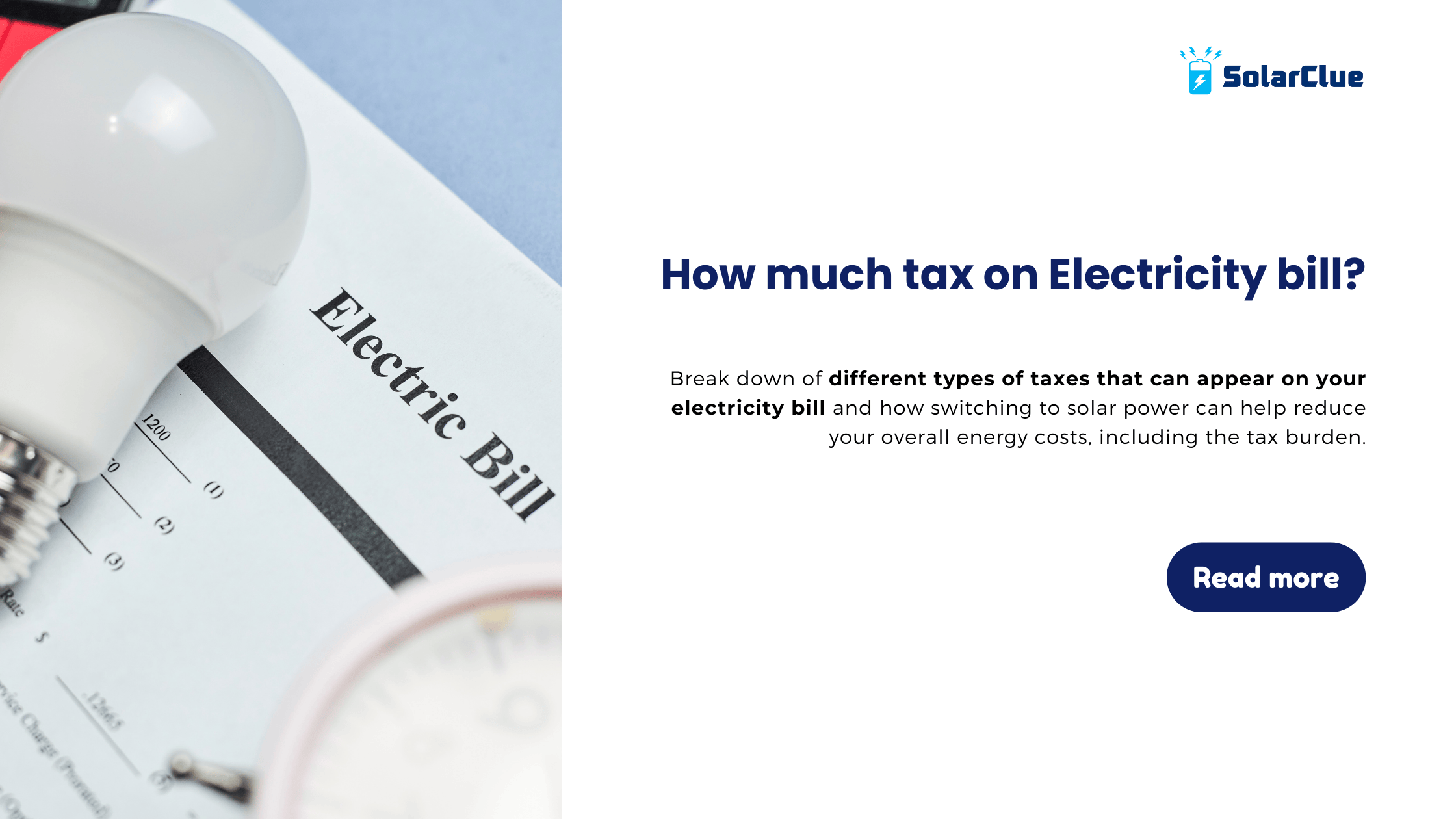 How Much Tax On Electricity Bill 