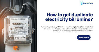 How to get duplicate electricity bill online?