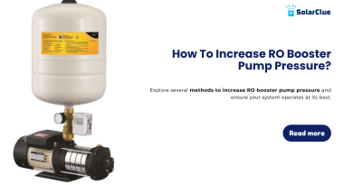 How To Increase RO Booster Pump Pressure?