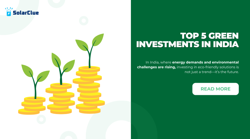 Top 5 Green Investments in India