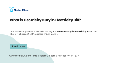 What is Electricity Duty in Electricity Bill?